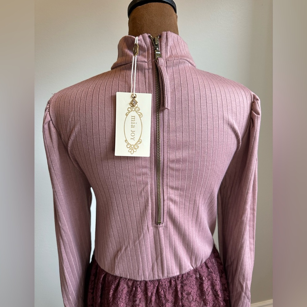 JOYFOLIE Mia Joy Bijourn Maxi Dress With Pockets In Dusty Orchid - Picture 8 of 12